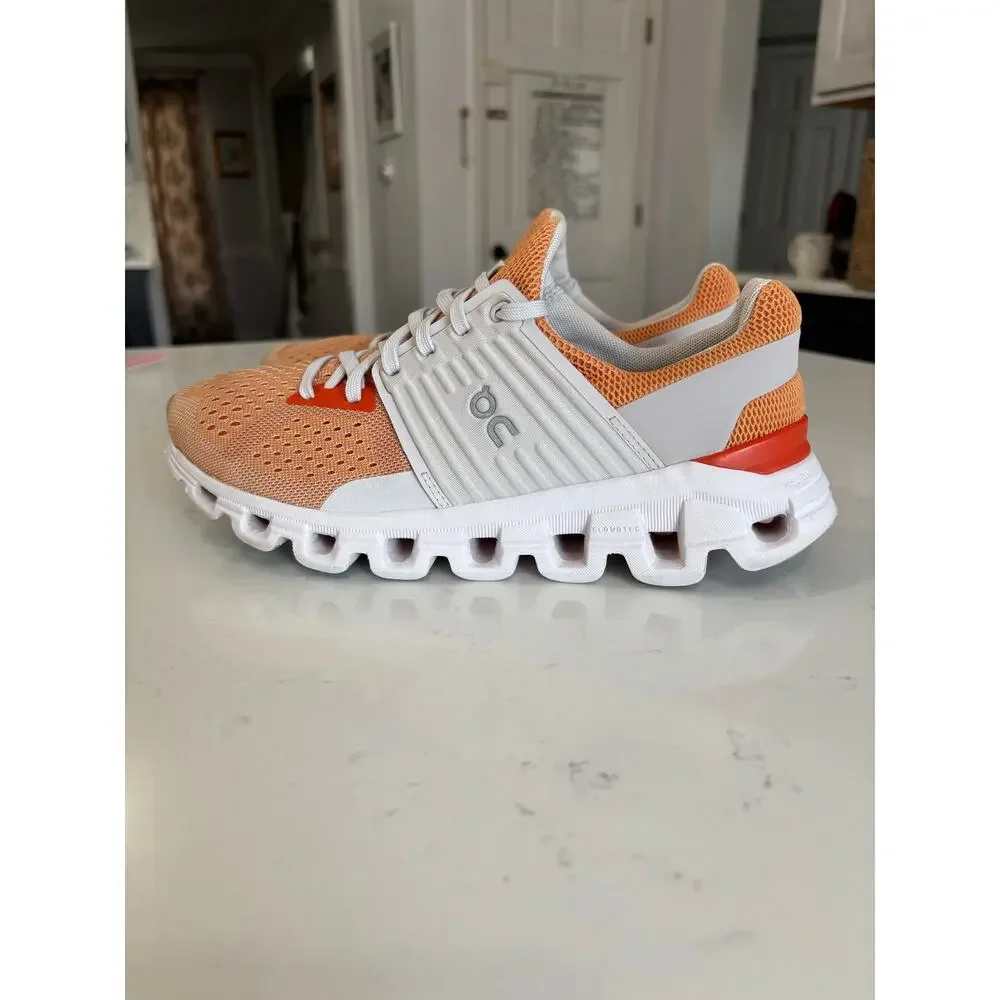 On Cloudswift  athletic running shoe sz 7 W Copper Frost colorway outdoors gym - Picture 11 of 11